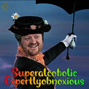 Superalcoholic Expertlyobnoxious Sticker