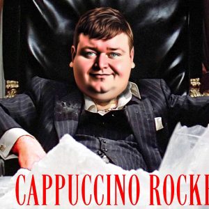 Cappuccino Rocket Fuel Sticker